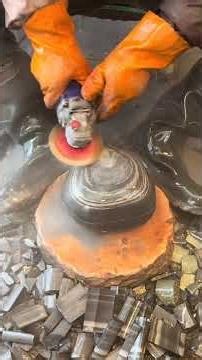 Pebbles are transformed into a stone pot-shaped water basin.#Douyin Life Observation