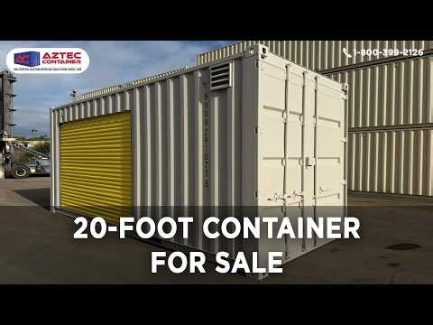 20 Foot Concession Shipping Container for Sale