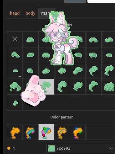 How to make cute ears in pony town!! :3 #ponytown #cute #ears #tutorial #funny