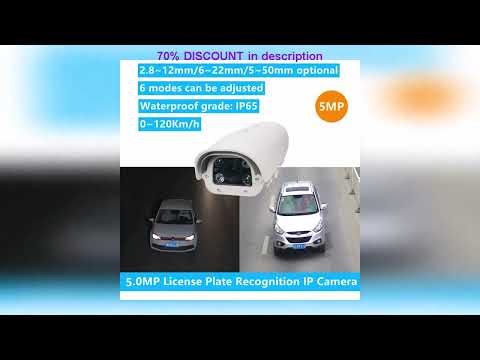 A must-have product! LPR IP Camera 5MP License Plate Recognition Camera
