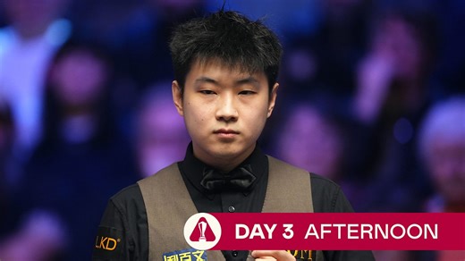 Snooker: UK Championship - 2025: Day 3, Afternoon