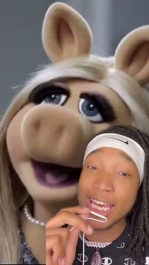 Kermit gets Barney SHOT BY BIGBIRD