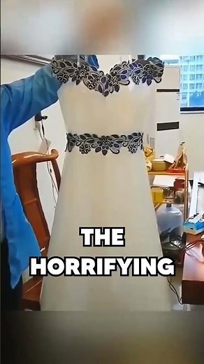 Will YOU risk wearing a dress that can turn INVISIBLE? 😨| #invisible #clothing #dress