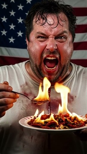 Eating Fire Hot Spicy Food🔥 #firefood #eating #shorts