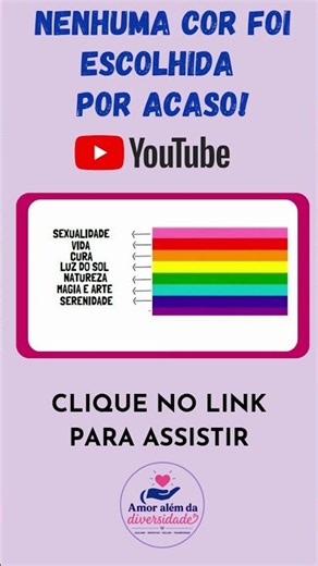 Significado das cores da bandeira LGBT