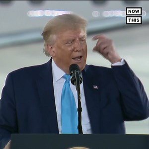 1.1M views · 8.8K reactions | ‘I’ve never seen a man that liked a mask more.’ — Watch Pres. Trump mock Joe Biden for wearing a mask, which follows current COVID-19 public health guidelines | NowThis Impact | Facebook