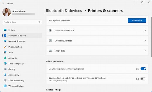 How to list all the installed Printers on Windows computer