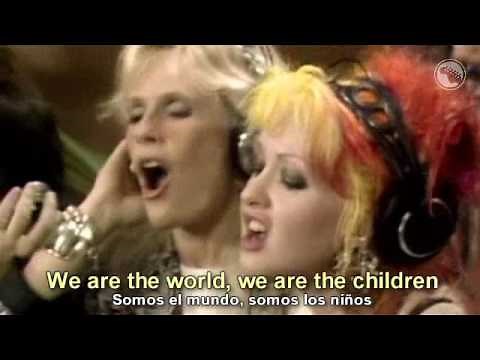 USA for Africa - We are the World - Subtitulado Español & Inglés
