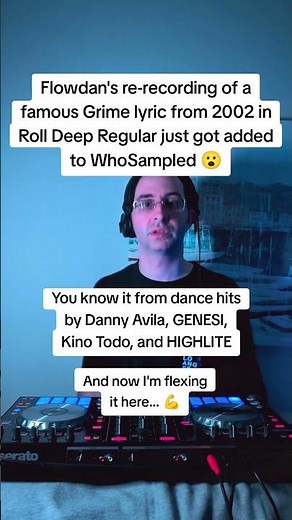 Grime vocal sample now on WhoSampled!