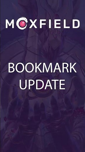 Bookmarks are now called Curated Lists (Lists for short) on Moxfield #mtg #mtgcommunity