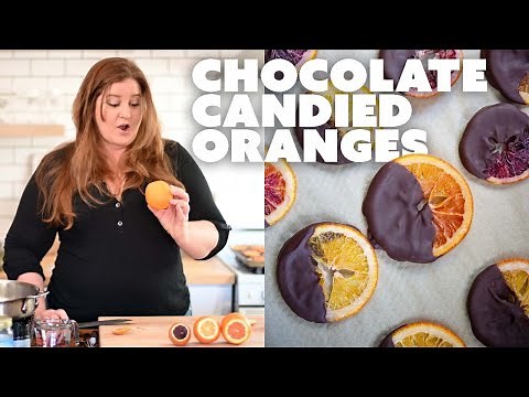 Chocolate Candied Orange Recipe | SNACK or GARNISH