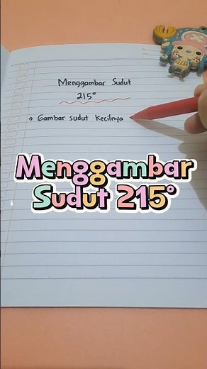 How to draw a 215° degree angle using a protractor #angle