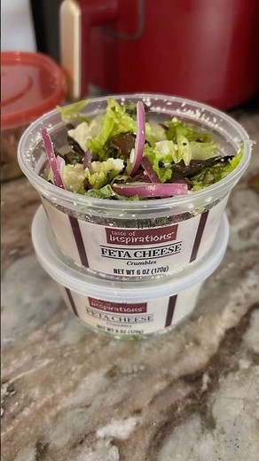 Fresh Greek Feta Salad Recipe