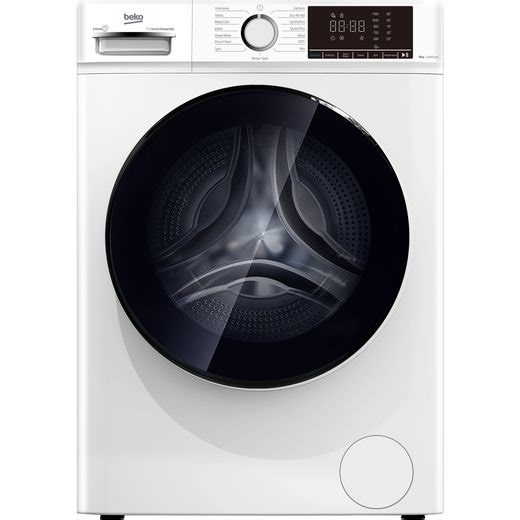 Beko SteamCure BW1O3841W 8kg Washing Machine with 1400 rpm - White - A Rated