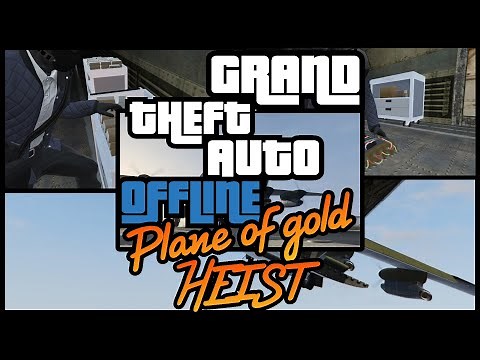 Plane of gold heist (Out now on GTA5 Mods)