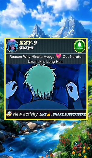 Reason Why Hinata Hyuga 💖 Cut Naruto Uzumaki's Long Hair