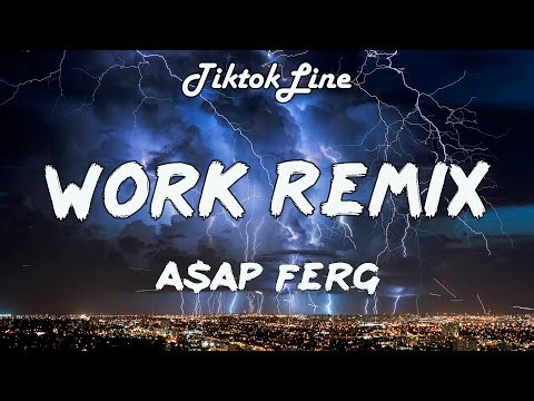 A$ap Ferg - Work Remix (Lyrics) | coogi down to the socks like I'm biggie