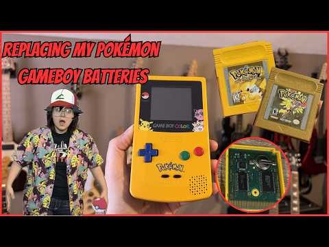 How to Replace a Battery in a Pokémon Gameboy Game