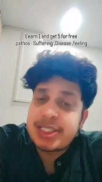 #pathos #pathology #antipathy #sympathy #telepathy