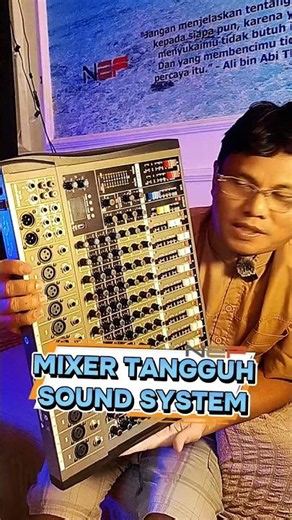MOREFAND CT12 AUDIO MIXER XLR STEREO OUTPUT