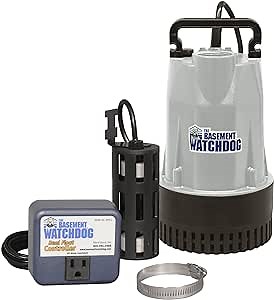 Basement Watchdog BW1050 Sump Pump, 4400 Gallon Per Hour
