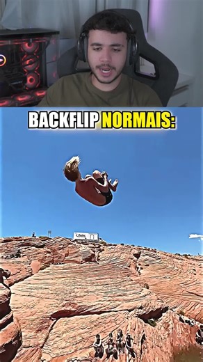 BACKFLIPS NORMAIS VS REI DOS BACKFLIPS