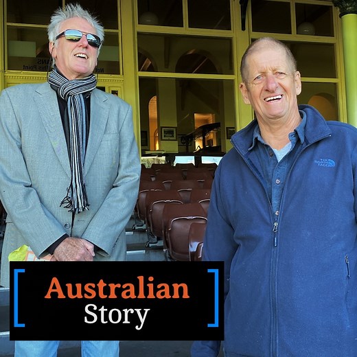 For the past 35 years, Roy and HG have satirised and celebrated Australia’s obsession with sport. 🎙🏈 Now a rare look into what makes their magic mix of comedy so special. Watch The Odd Couple https://ab.co/3cHTNml | Australian Story