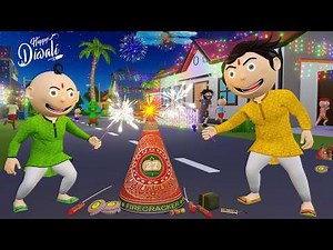 Bittu Sittu ka Diwali Dhamaka | Diwali Ke Patakhe Cartoon | Happy Diwali Cartoon 2025 | Diwali Song