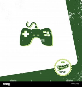 editable game console vector graphic art design illustration Stock Vector Image & Art - Alamy