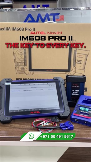 If you know!!, you know. IM608 Pro II The machine every locksmith dreams of. Follow us for more: 📧 amt@automaxtools.me 💬 971 50 491 5617 🌐 www.automaxtools.me #autel #obd2 #carscanner #immo #keyprogrammer