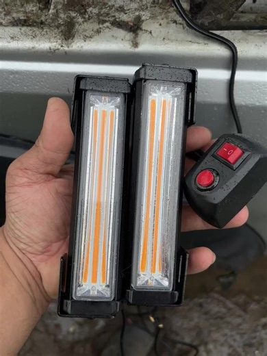 Super bright amber led strobe beacons. Easy to install and great quality for the price. Perfect if you work roadside or on site. #strobelights #flashinglights #carlights #truck #tractor
