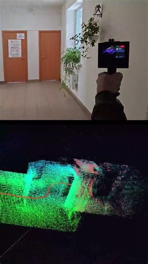 I Built a Handheld SLAM Scanner — And It’s Precise #livox #mid360 #slam #handmade #ros2 #humble