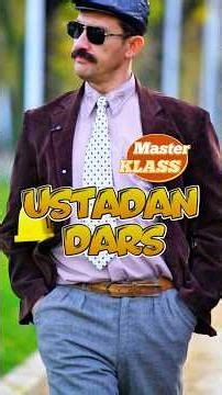 USTADAN DARS (master-klass) 1-dars