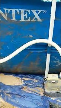 Intex pool filter saltwater setup