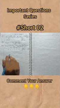 Compition Important Questions #competition #education