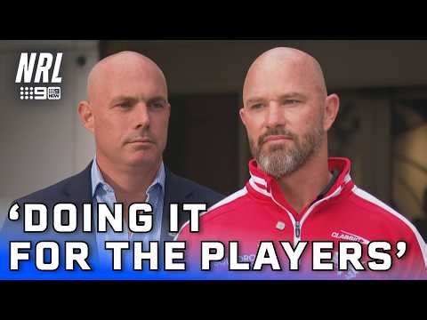 A passionate Dean Young is ready to turn the Dragons season around: NRL Pressers | NRL on Nine