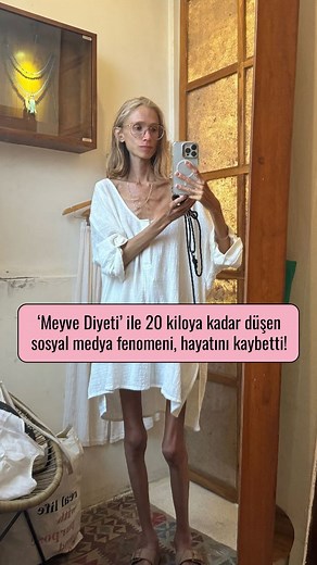 Mynet Kadın on Instagram: "🔴 ‘Meyve Diyeti’ ile 20 kiloya kadar düşen 27 yaşındaki Polonyalı sosyal medya fenomeni Karolina Krzyżak, hayatını kaybetti!"