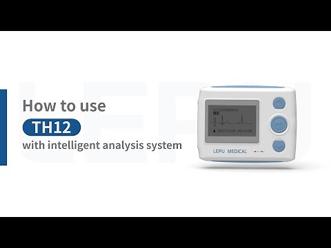 Viatom TH12 | 12 Lead Holter Recorder with AI Analysis