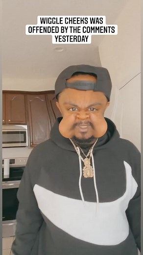 1.9K views · 45 reactions | My first wiggle cheeks video  #wigglecheeks #reels #comedy #funny #filter | The Hughley’s | Facebook