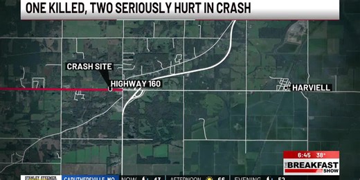 Serious crash in Butler County, Mo. leaves 1 dead, 2 injured