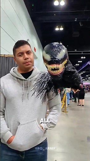 Venom Cosplay 🎭 #viral #venom #cosplay #shorts #trending