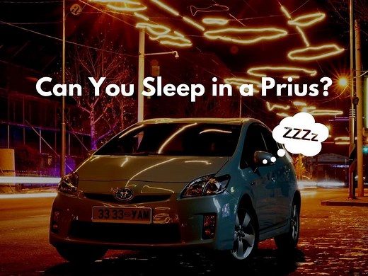Can You Sleep in a Prius? (With How To Video!) - Four Wheel Trends