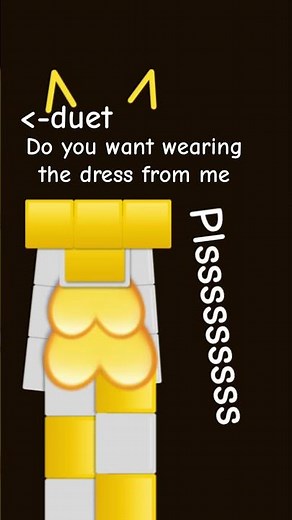 Please wearing my dress