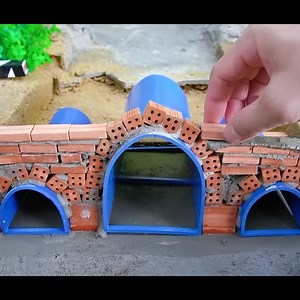 1M views · 10K reactions | Tiny Bridge Construction #tinyproject #diyprojects #diy #bridge #construction #satisfyingvideo #satisfying #miniature #cementwork ##fblifestyle | Mini Rural Project | Facebook