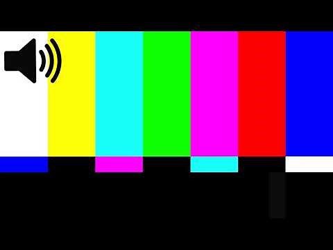 Television Color Bars Sound Effect
