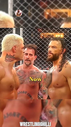 Roman and Cody Rhodes now and then 🥹😳
