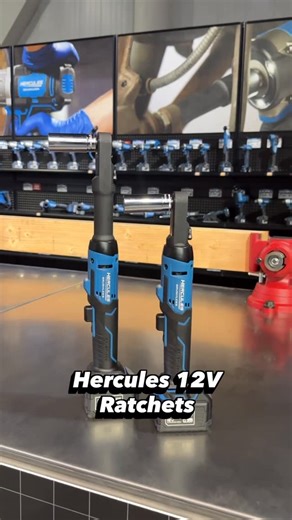 Harbor Freight on Instagram: "We’re updating our Hercules 12V Ratchets! Two versions will be available next year, standard and extended reach, and BOTH include interchangeable anvils in 1/4” & 3/8”. Stay tuned for more product unveils from @semashow all week long! #SEMA"