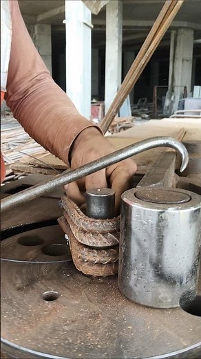 hard work machine Steel Ring making #trending #heavycivil #construction #civilengineering #civil