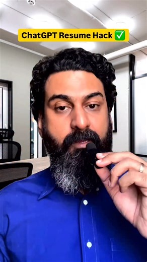 Campus to Corporate | Interview Coach on Instagram: "75% of resumes are never seen by a human. Why? Because they aren’t ATS-optimized. If you want to land more interviews, you have to beat the Applicant Tracking System. It’s not just about your technical skills or work history, it’s about resume parsing and keyword density. To get past the automated filters and into the hands of a hiring manager, your resume needs to mirror the job description perfectly. Steal this ChatGPT prompt to transform yo