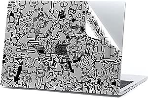 Laptop Skin Sticker for 2020 MacBook Pro 13.3Inch ， Model A2338(Silver)， Bare Touch,Anti-Scratch （Includes Surface and Bottom Cover (self Space)